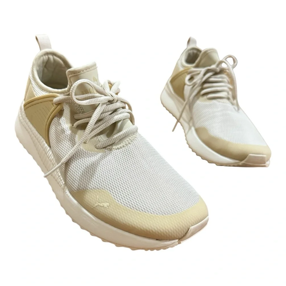 PUMA Pacer Next Cage Beige, Tan, Off White - Women’s Sneakers Running Tennis 8.5 - Picture 10 of 13